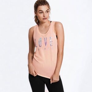 • Victoria's Secret • Draped Back Tie Running Tank
